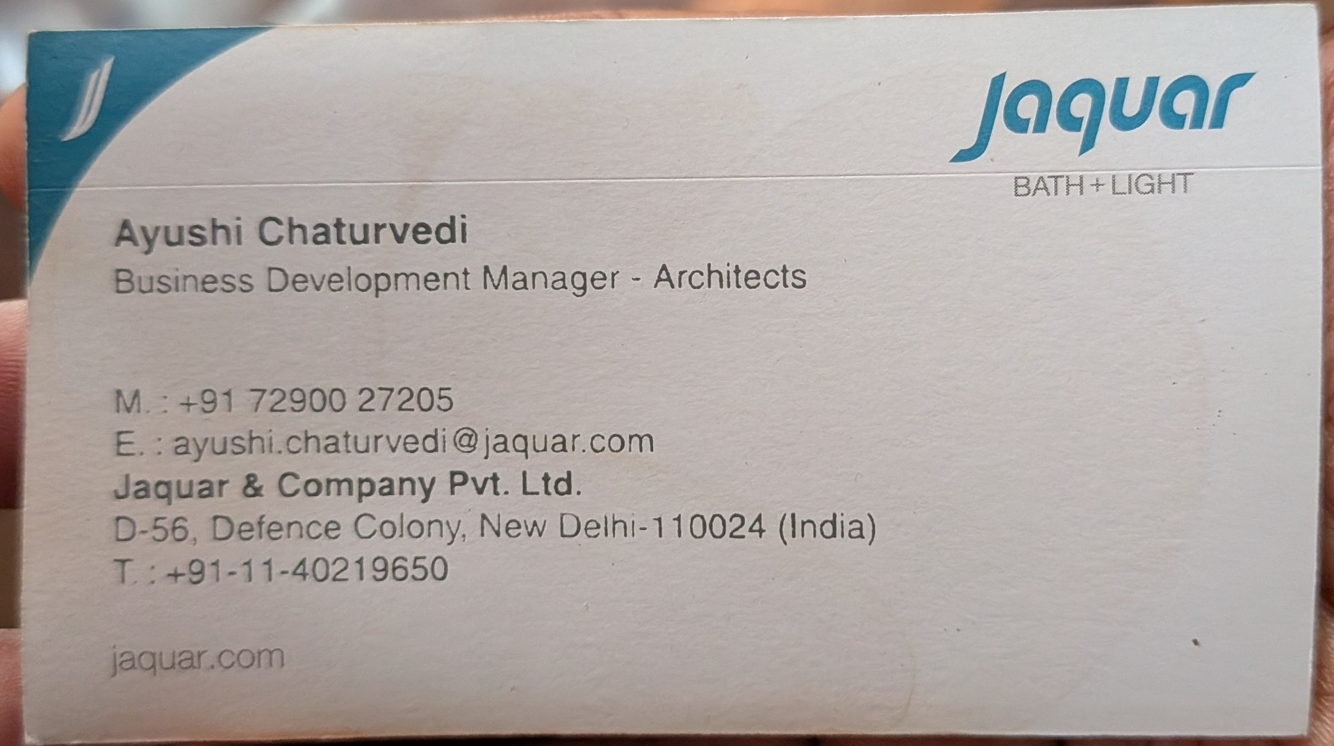 Jaquar India Private Limited