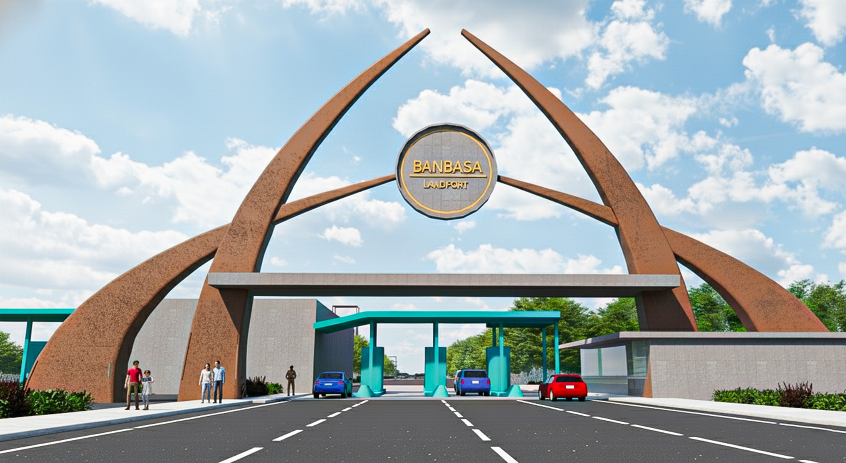 Banbasalandport_Main Gate_PandeAssociates