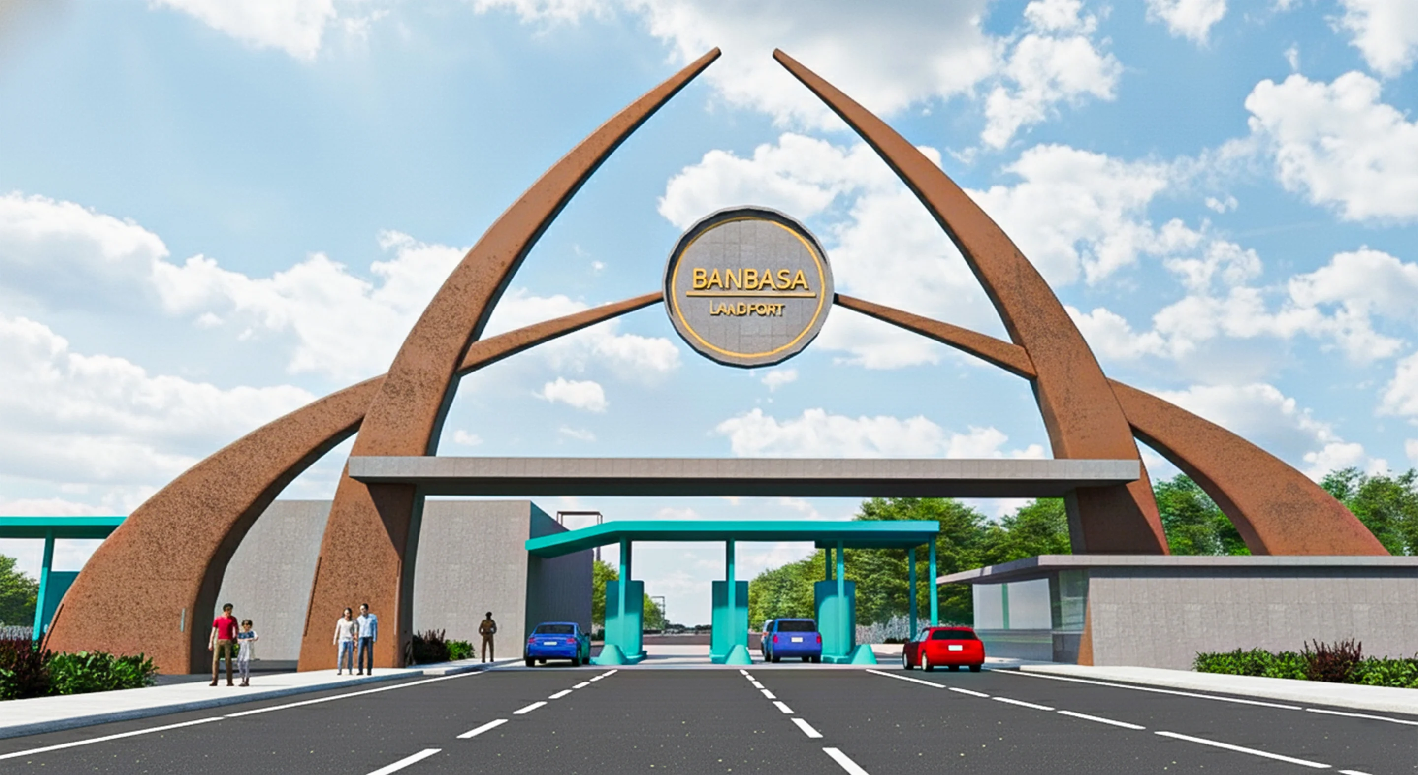 Banbasalandport_Main Gate_PandeAssociates